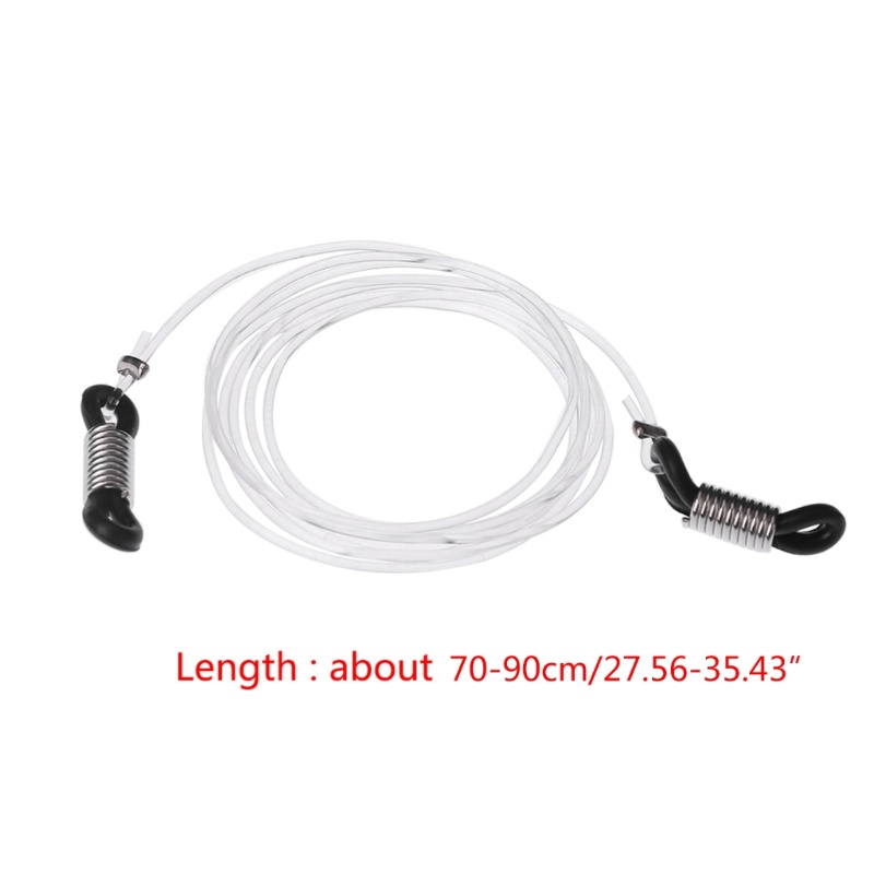 Bầu trời Kính mắt trong suốt Dây đeo chống trượt Dây cổ co giãn Kính mắt thể thao ngoài trời