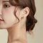 Bamoer 1 Cặp Bông Tai Bạc sterling 925 Kiểu Cổ Điển Nhiều Kiểu Dáng Thời Trang Dành Cho Nữ