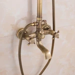 Bộ sen cây nóng lạnh tắm đứng chất liệu Đồng giả cổ cao cấp - Phong cách Châu âu hiện đại - Hàng mới về mã BSC003 — ảnh 4