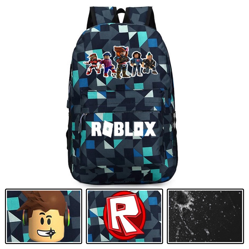Túi đi học mát mẻ của học sinh Roblox dành cho nam Túi máy tính dành cho nam