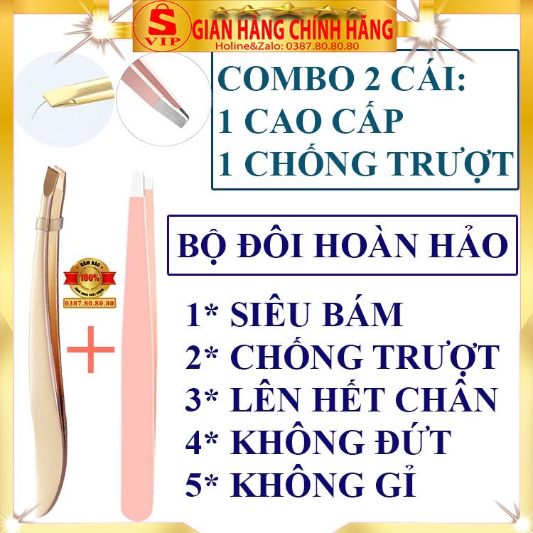 Nhíp nhổ lông nách nhổ râu xịn nhíp nhổ tóc bạc chống trơn cao cấp ...