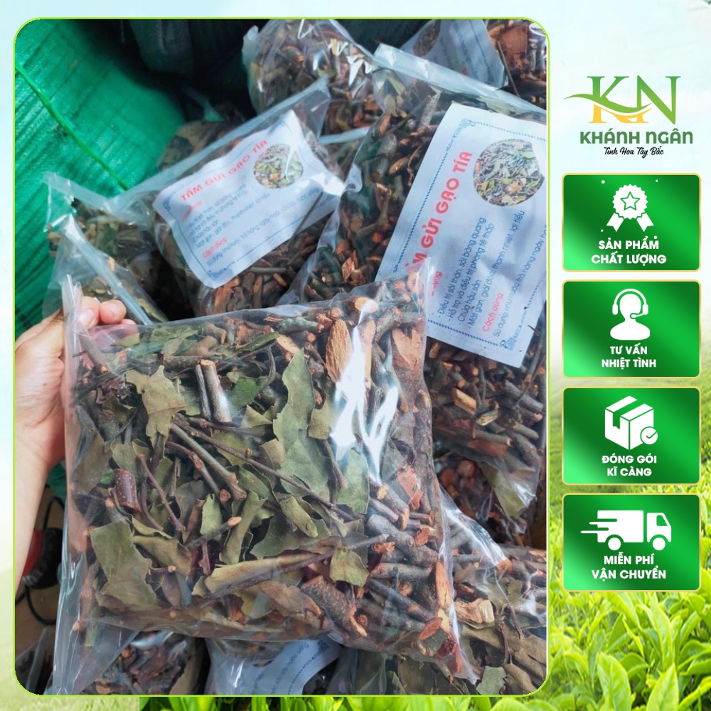Tầm Gửi Gạo Tía Phơi Khô Tự Nhiên (Thơm,sạch,chuẩn tầm gửi gạo 100%)500gr-1kg