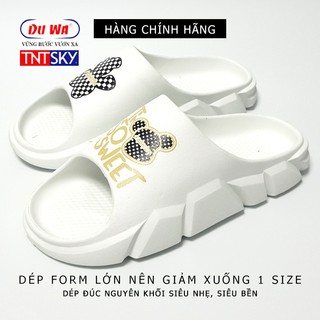 Dép Nam, Nữ Quai Ngang Đúc Liền Khối Siêu Nhẹ DUWA - Hàng Chính Hãng - SH210