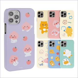 Kakao Friends - Spring edition pastel color hard case compatible for iphone 14 13 12 11 s23 s22 ultra plus