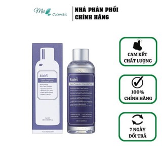 Auth- Toner Klairs nước hoa hồng phục hồi làm dịu da Midnight Blue giảm sưng sạch mụn