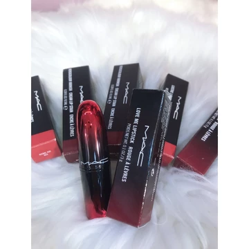 SON MAC KEM LỲ THỎI ĐEN THỎI ĐỎ 2 ĐẦU với độ bám màu tốt, lên màu chuẩn, chất lì mịn như nhung, đủ các màu hot
