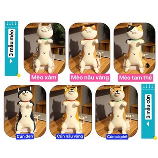 PLUSHIE - 6 mẫu Gối ôm mẫu CÚN BÔNG, MÈO BÔNG 60cm 90cm 120cm 🥰 thú bông hàng có sẵn 🌻🌻