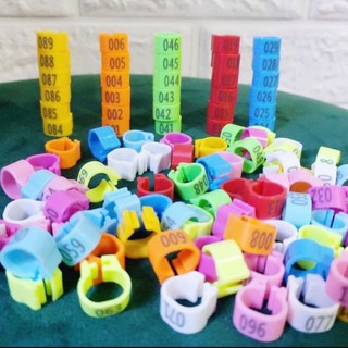 Set 100 / 50 Vòng Kẹp Chân Chim Bồ Câu 8mm