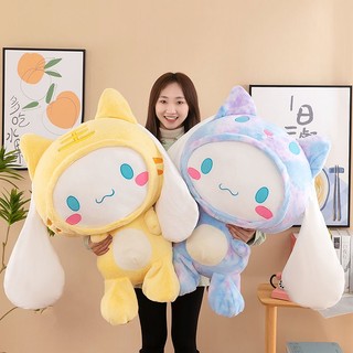 SANRIO Đồ chơi nhồi bông Hình Thỏ / Hổ / Cinnamoroll Đáng Yêu 27 / 47 / 60cm