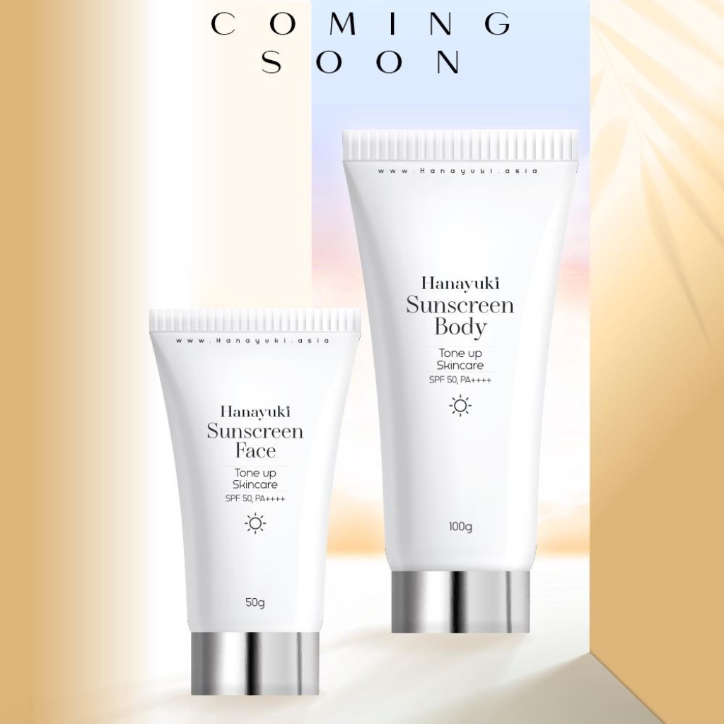 Ảnh Kem Chống Nắng Hanayuki Sunscreen Face Nâng Tông Dưỡng Trắng SPF 50+/PA++++, Kem Chống Nắng Hanayuki Chính Hãng 50g CN02 3
