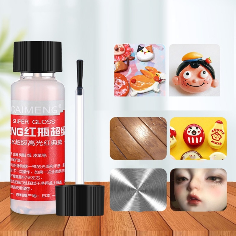 Sela Gloss Finish Coating cho đá Nhựa Đất sét Gỗ Gốm Thân thiện với môi trường Bóng bảo vệ Topcoat Matte Finishing