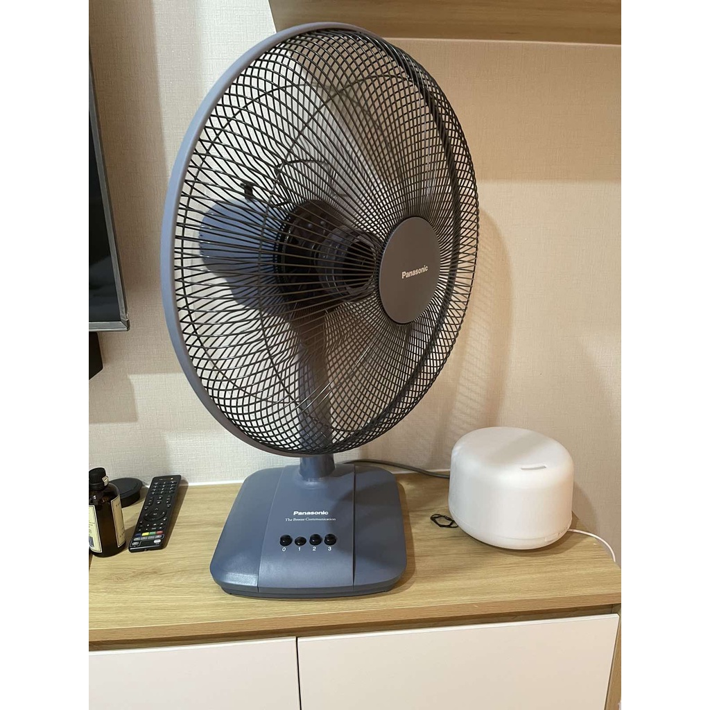 Quạt Bàn PANASONIC F-400CB (Màu xanh)-F-400CI( TRẮNG NGÀ ) | Shopee Việt Nam