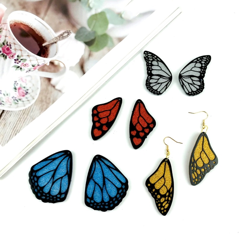 Khuôn Silicone Nhựa cho DIY Bông Tai và Mặt Dây Chuyền