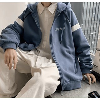(HCM) Áo Khoác nỉ Form Rộng Thời trang Nam LOGO THÊU DORIS THỜI TRANG PHONG CÁCH