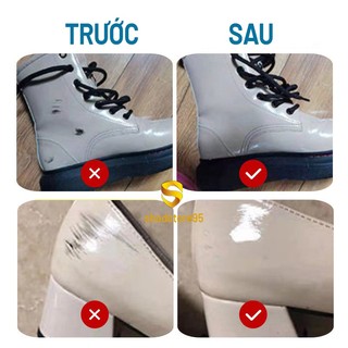 Dung dịch tẩy vết đen, vết xước trên giày da, ba lô, túi xách