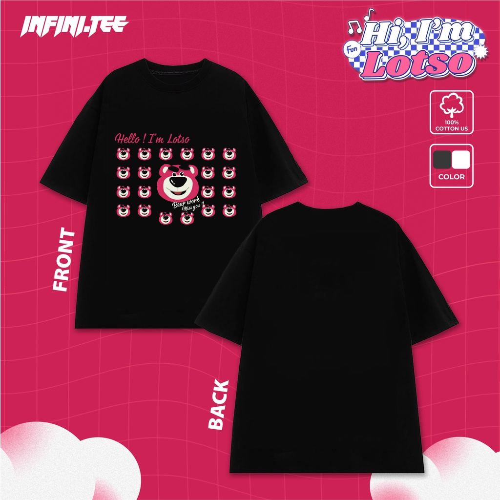 Áo thun INFINITEE Fni023T, Thun 100% Cotton - form rộng Unisex.