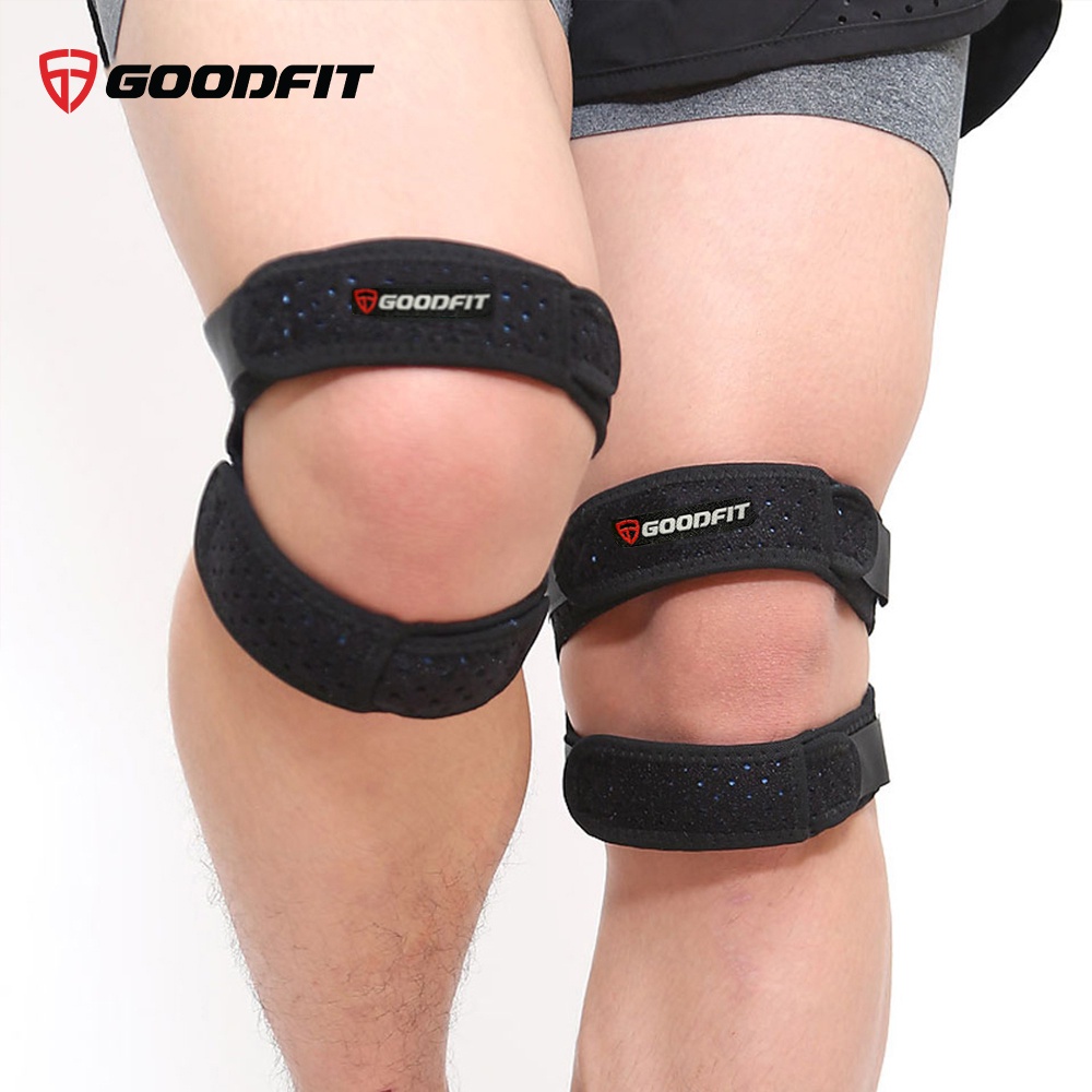 Đai bảo vệ gối kép co giãn 4 chiều, bó gối thoáng khí GoodFit GF521K