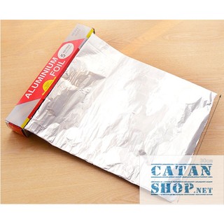 Cuộn giấy bạc nướng thực phẩm dùng cho nồi chiên không dầu (30cm X 5m) GD677-CuonBac5M