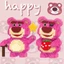 Mô hình lắp Ráp Gấu Dâu Lotso Hoạt Hình 3D Dễ Thương Đồ Chơi Xếp Hình Gấu Hồng - BỐ KHỦNG LONG
