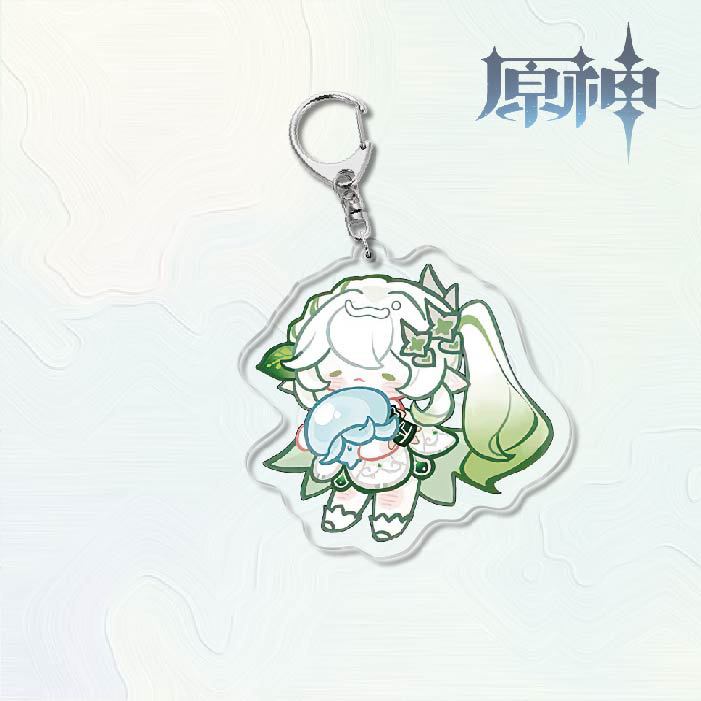 Genshin Tác Động Raiden Shogun Kaeya Hutao Hoạt Hình Ngoại Vi Acrylic Móc Khóa Mặt Dây Chuyền Acrylic Móc Khóa schoolbag Mặt Dây Chuyền Trang Trí Quà Tặng