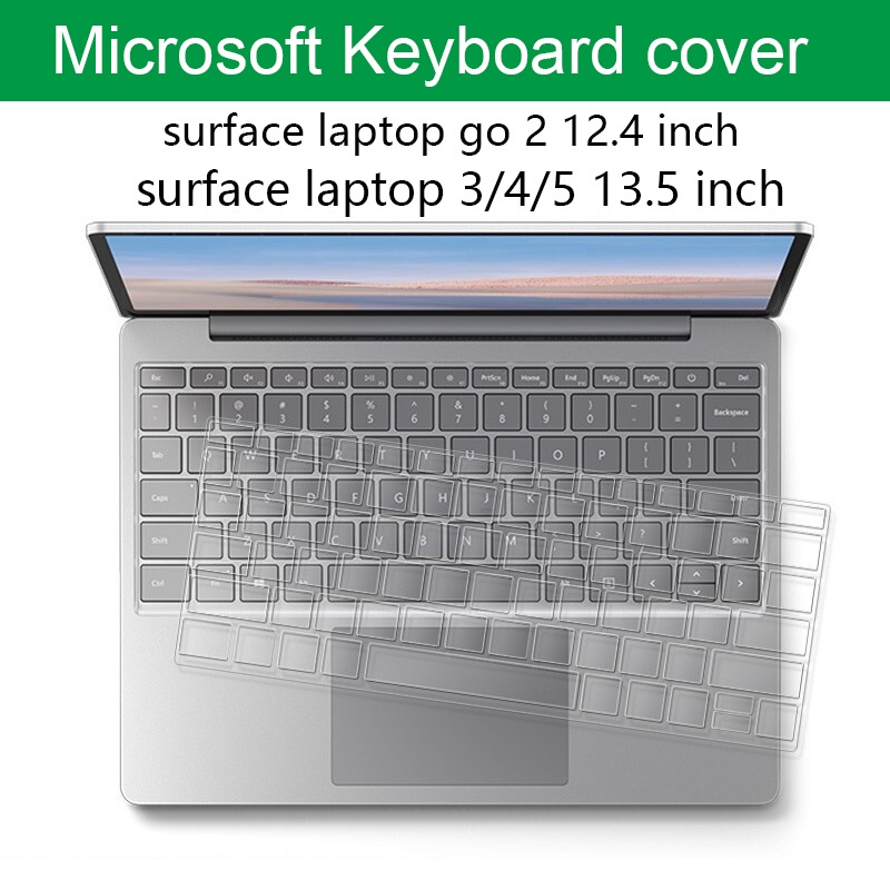 Miếng Dán Bảo Vệ Bàn Phím Cho Laptop Microsoft surface go / go2 12.4 ...