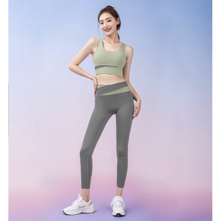 Quần Áo Tập Gym,Yoga Body Tôn Dáng Cao Cấp,Có Mút Ngực,Co Giãn 4 Chiều GB306