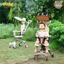 Xe đẩy gấp gọn siêu nhẹ ToBe Plus cho bé từ 6-36 tháng - Kèm Mái che và đệm ngồi