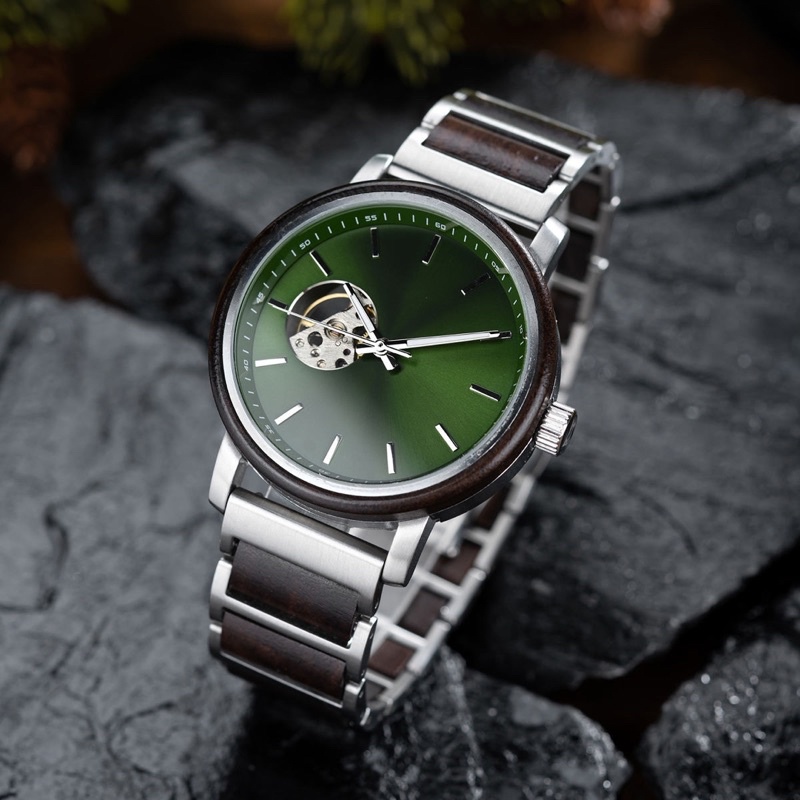 Đồng hồ đeo tay nam vỏ gỗ WoodWatch GT120- 2A  ( HOT )