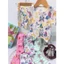 combo 4 bộ cộc tay bé gái đủ hình cực xinh, bộ cotton cộc tay bé gái 9-20kg