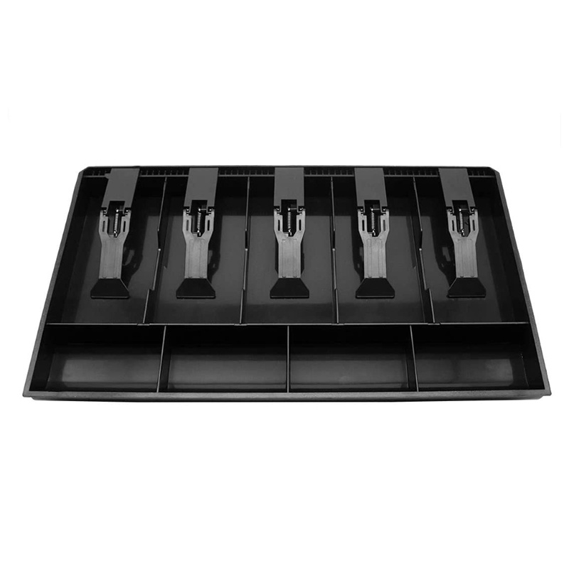 Bằng Tủ Lớn Ngăn Kéo Tiền Mặt Đăng Ký Chèn Khay Đựng Tiền 5 Hóa Đơn 4 Đồng Xu Ngăn Hộp Bảo Quản Máy Thu Ngân Thay Thế
