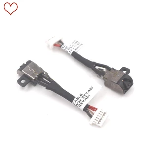 1 Chiếc Laptop Mới DC Power Jack Cho Dell Inspiron 11 3000 3162 3164 3168 3169 3179 3185 Cổng Sạc Cáp Dây Dây