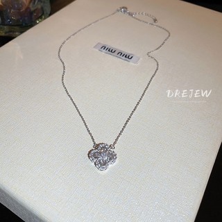 Drejew Hàn Quốc Zircon Hoa Vòng Cổ Niche Thiết Kế ins Phong Cách Xương Đòn Dây Chuyền Ánh Sáng Sang Trọng Cao Cấp Vòng Cổ Nữ Vòng Cổ