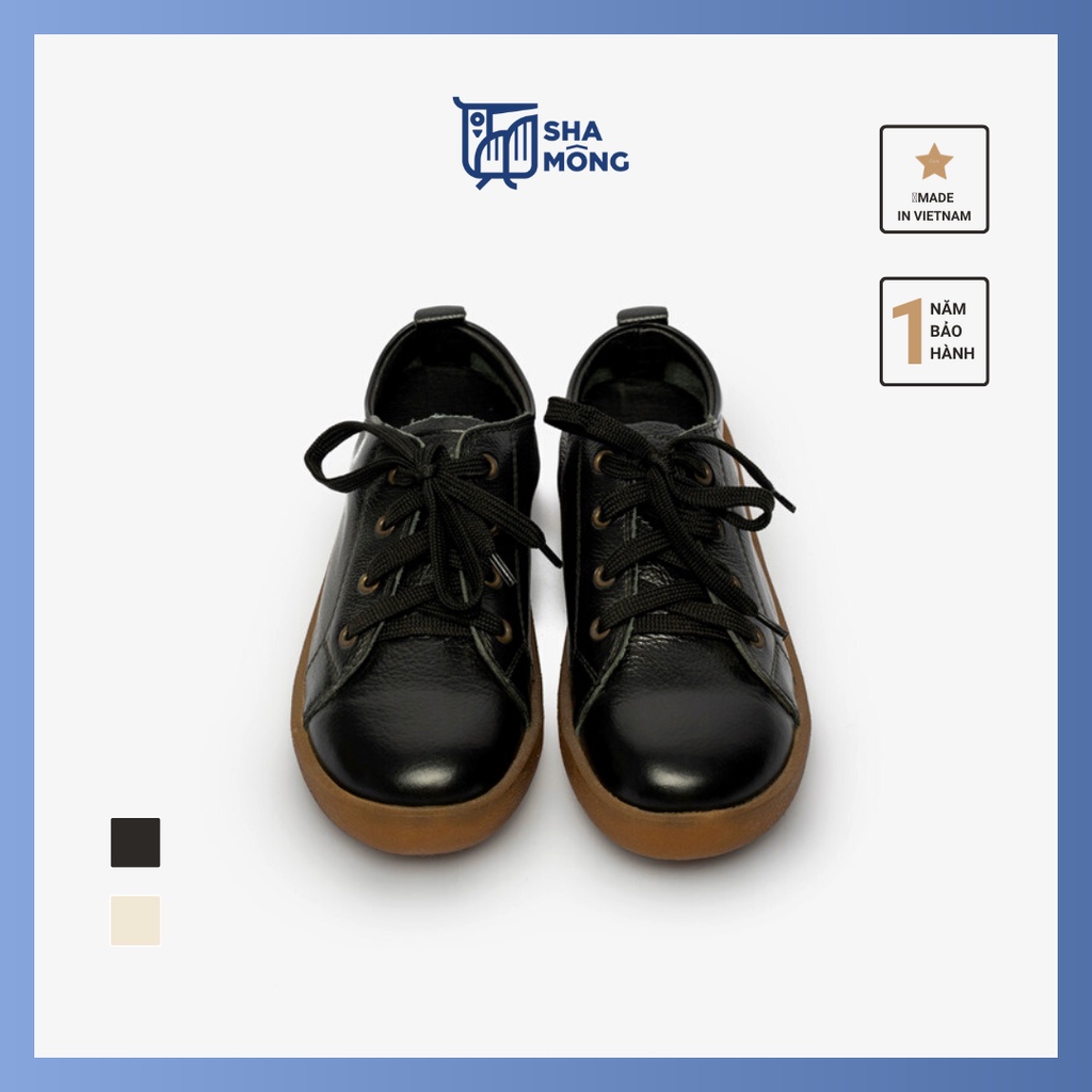 Giày Batas da thật Shamong vintage made in Vietnam mã BT01 | Shopee ...