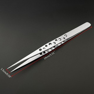 Com * ESD Cong Straight Tip Công cụ sửa chữa điện thoại bằng thép không gỉ chính xác