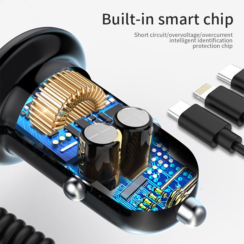 Dây cáp sạc nhanh SEAMETAL USB loại C 3 trong 1 thích hợp cho điện thoại IOS
