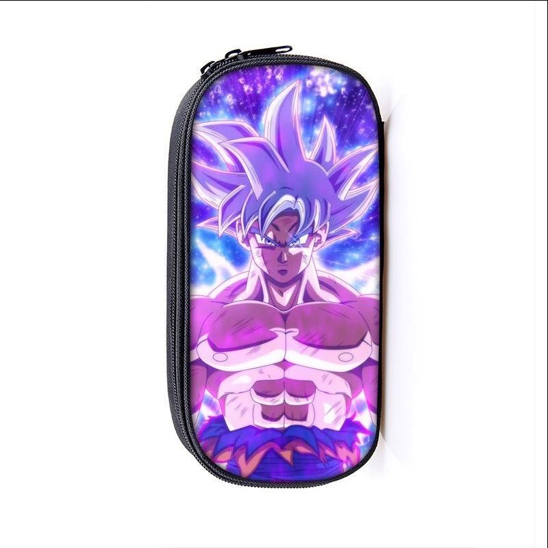 Dragon Ball Hoạt Hình Một Lớp Dây Kéo Học Sinh Bút Chì Trẻ Em Bút Bảo Quản Văn Phòng Phẩm Hộp polyester Cá Tính