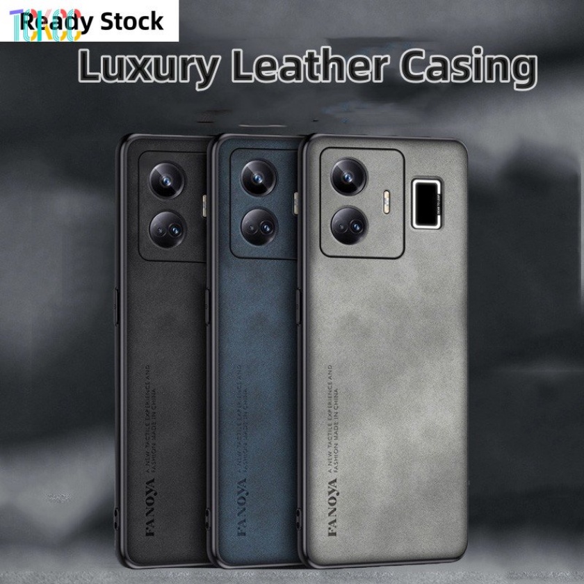 Ốp Điện Thoại Da Cừu Mềm Nhám Chống Sốc Sang Trọng Cho Realme GT Neo 5 GT3 Realme 9 9i Q5 Pro GT Neo 3T