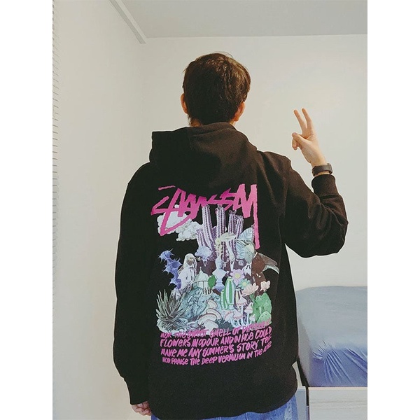 Stussy Psychedelic Hoodie Black