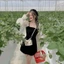 ĐẦM NHUNG TAY PHỒNG TIỂU THƯ PHỐI NƠ THỜI TRANG SANG TRỌNG , SIÊU XINH HIYU STORE