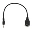 BTM 12in 3 5mm 1 8 Stereo Nam Cắm Sang RJ45 Nữ Ổ Cắm Ethernet Adapter Cáp