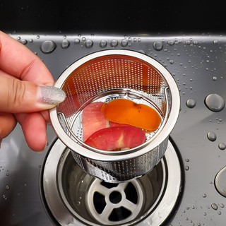 Bộ lọc bồn rửa nhà bếp có tay cầm - Máy rửa chén chống chặn bằng thép không gỉ 304 Lưu vực thoát nước sàn Bộ lọc tóc