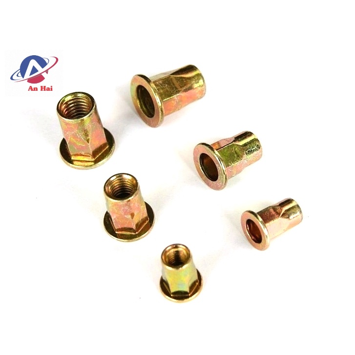 Tán rút lục giác M4-M10 - Êcu rút lục giác- Tán nửa lục giác | Shopee ...