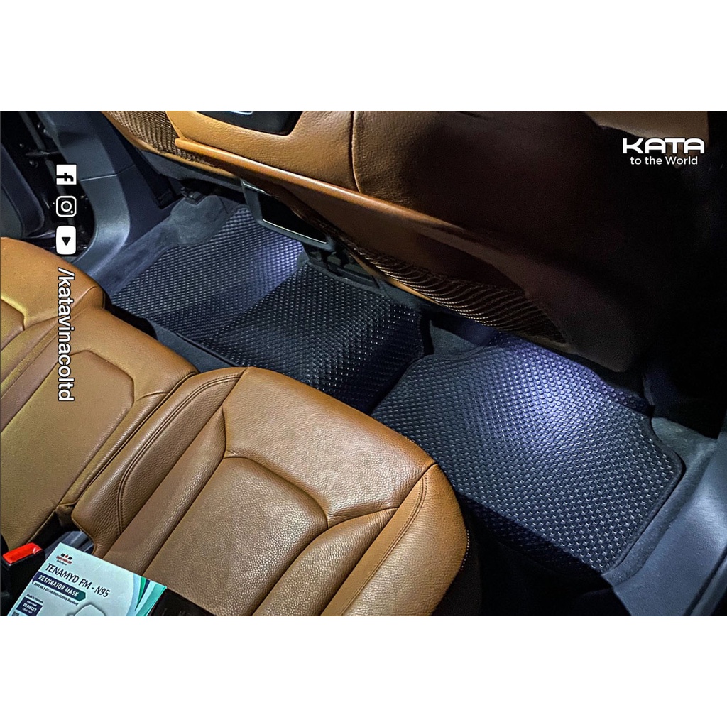 Thảm lót ô tô KATA cho xe Audi Q8 (2020 - 2025)  - Khít với sàn, Chống trơn, Không mùi, Không ẩm mốc