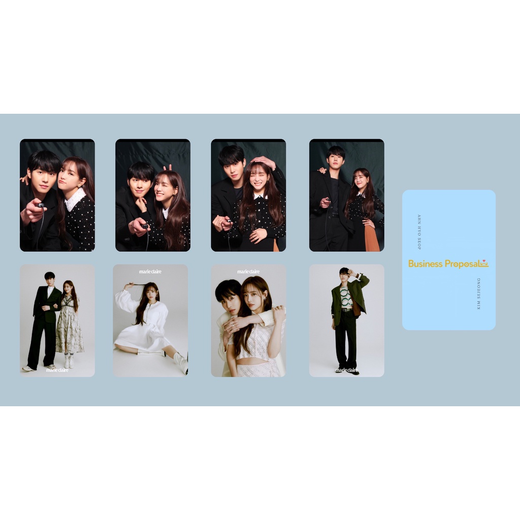 card bo góc otp Hẹn hò chốn công sở (Kim Sejeong -Ahn Hyo Seop)