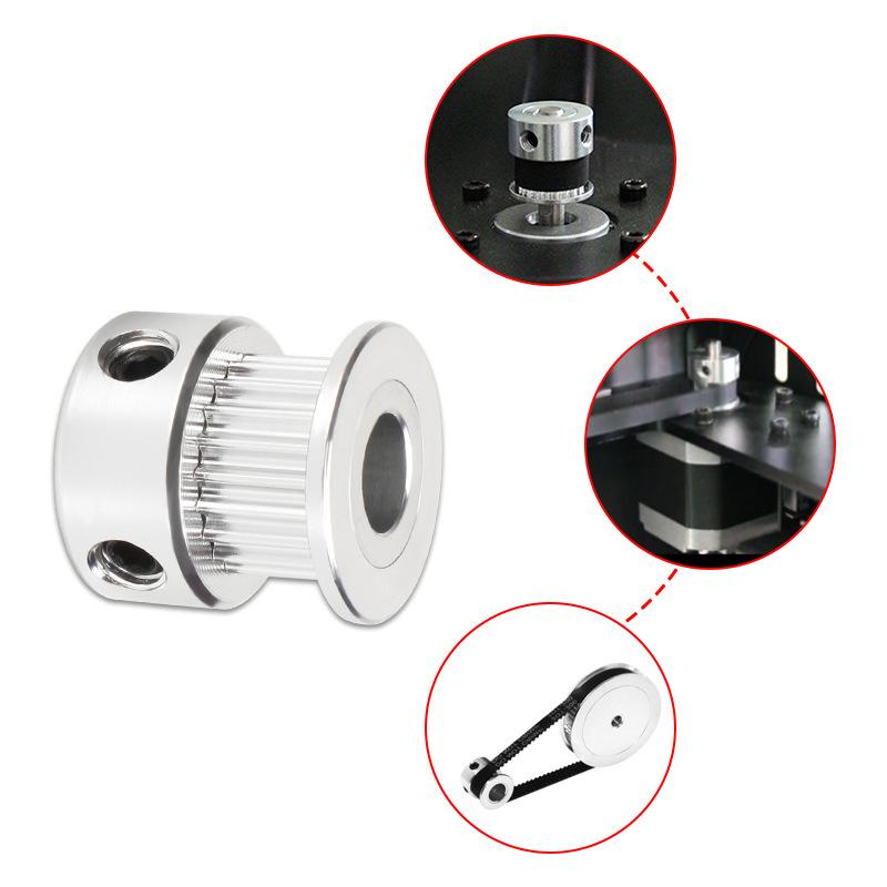 Puly Bánh Răng Đồng Bộ - Ròng Rọc Truyền Động, Dây Cuaroa Mini GT2 ...