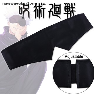 [Mới] Mặt nạ Gojo Bịt mắt Cosplay Prop Anime Black Man Woman Hair Band Phụ kiện.