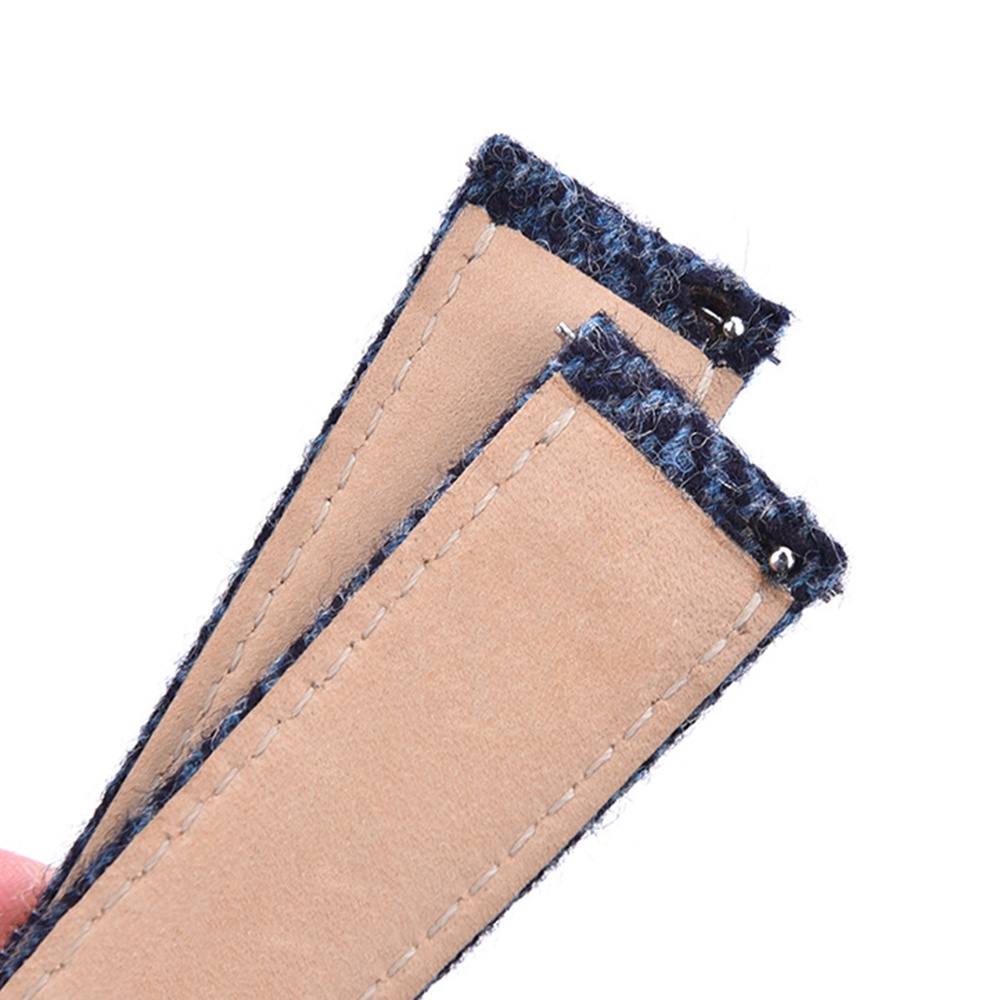 Dây Đeo Đồng Hồ Bằng Da Nylon 18mm 20mm 22mm Phong Cách Vintage