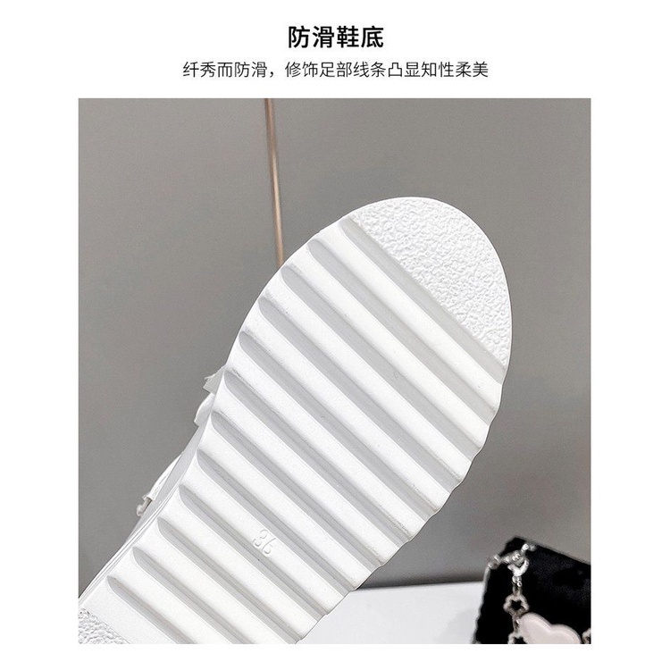 Giày Da Đế Xuồng Cao 12cm Đính Nơ Nhỏ Xinh Hợp Thời Trang Mùa Thu Cho Bạn Gái