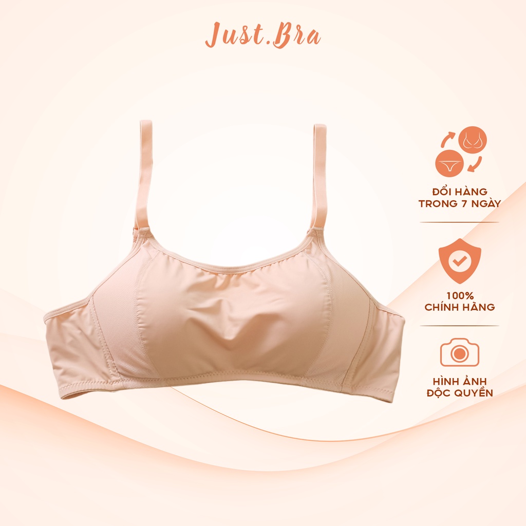 Áo ngực không gọng Just Bra bản to dành cho ngực lớn và mẹ bỉm sữa AB192