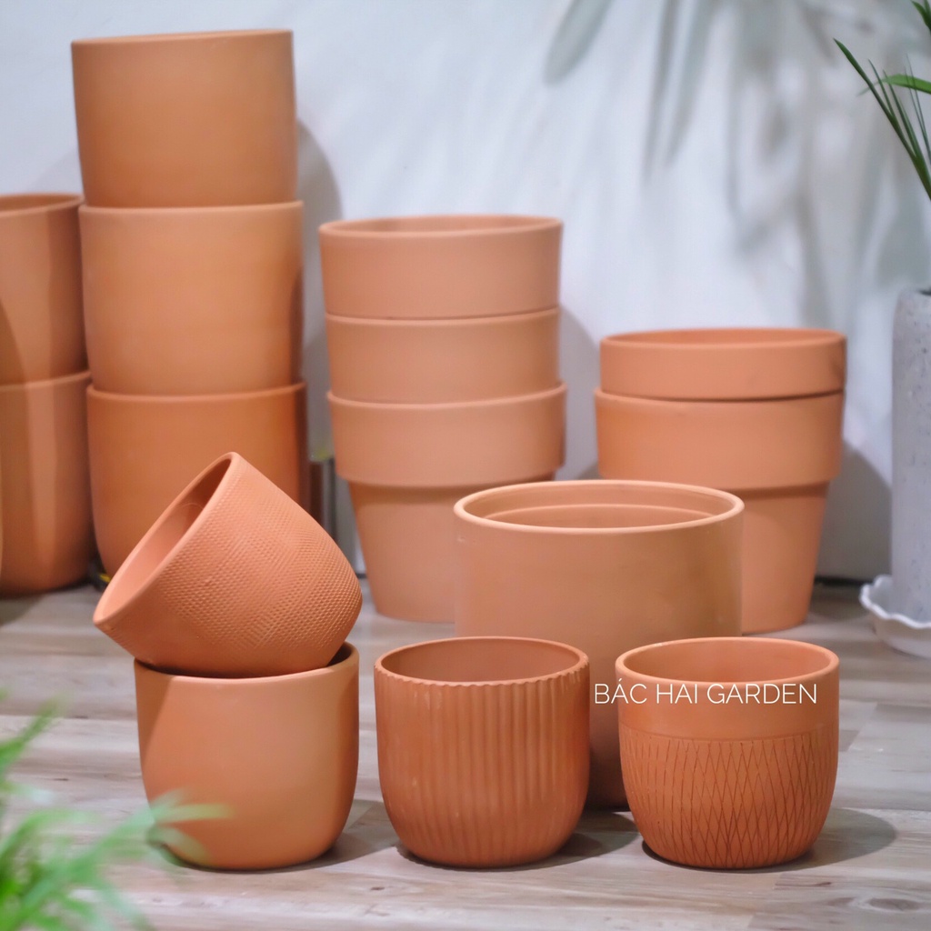 CHẬU TRỨNG ĐẤT NUNG VINTAGE D14H13